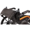 Lightweight PU Leather Wheelchair Foldable 13kg