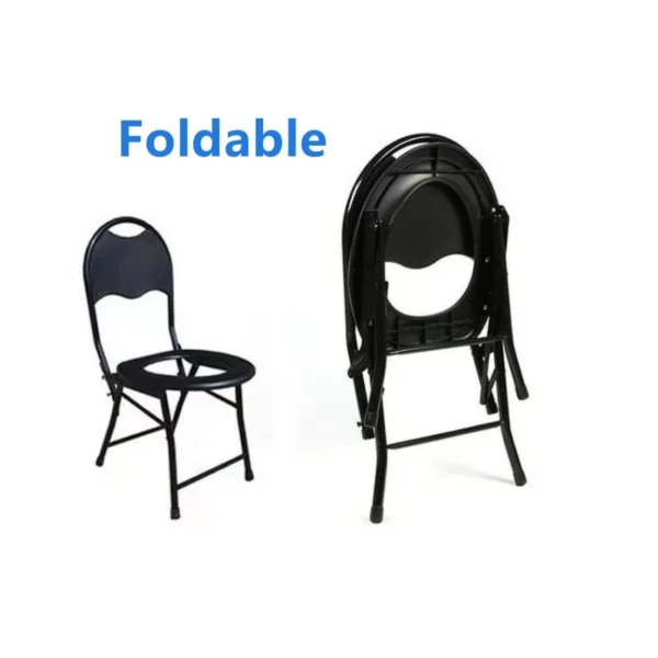 860fa0cb352b730359bc8829147ff57e Collapsible Backrest Toilet Chair for Elderly