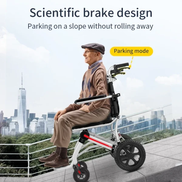 Premium Lightweight Foldable Wheelchair