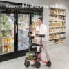 cn-11134207-7ras8-m4k690f0e8tj05 3 in 1 Lightweight Walker Wheelchair Pushchair