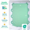 Washable Positioning Bed Pad with Handles