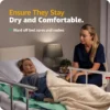 Washable Positioning Bed Pad with Handles