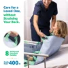 Washable Positioning Bed Pad with Handles