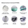 MOBEES Aluminum Commode Chair FST7800L