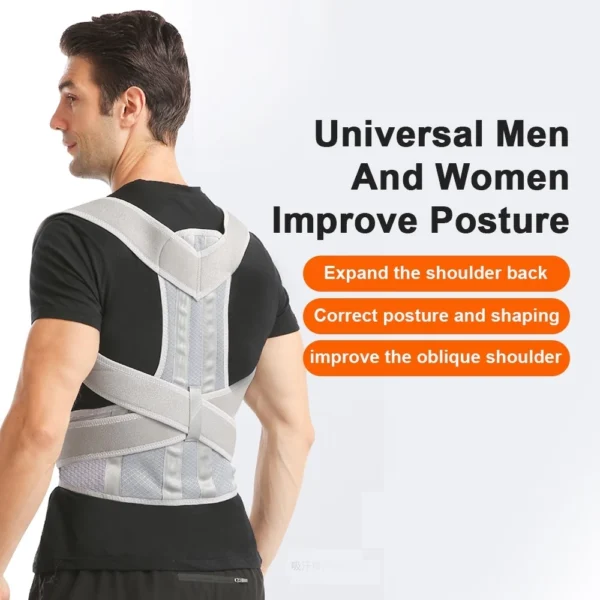 Breathable Posture Corrector Back Brace