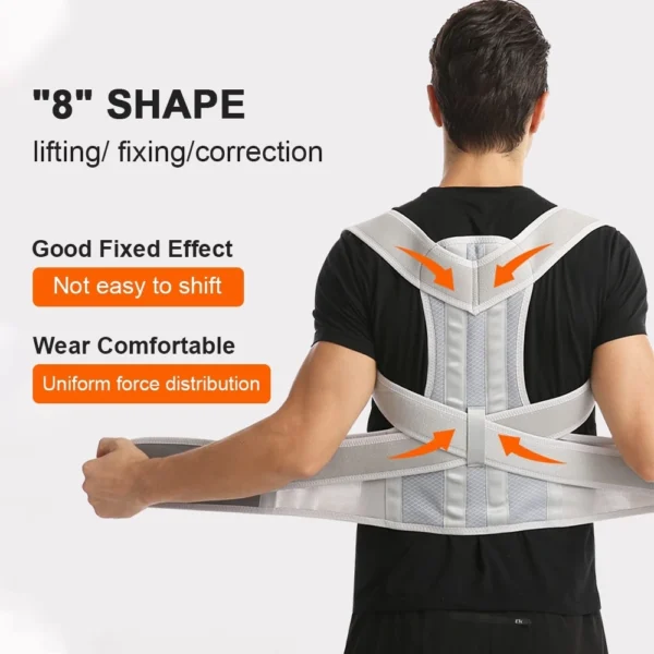 Breathable Posture Corrector Back Brace
