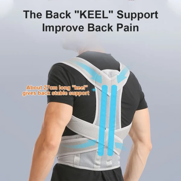 Breathable Posture Corrector Back Brace