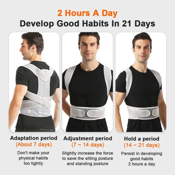 Breathable Posture Corrector Back Brace