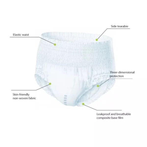 Premium Breathable Adult Pull Up Pants 10pcs