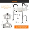 sg-11134201-7rcct-m6i2bp4ynke35b Adjustable Raised Toilet Seat