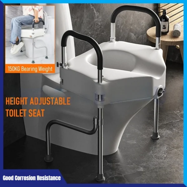 sg-11134201-7rce9-m6i2bccnad58f8 Adjustable Raised Toilet Seat