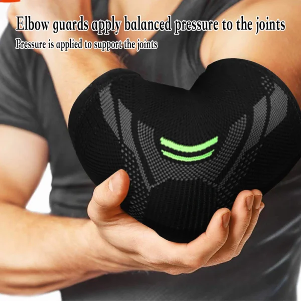 Knitted Elastic Compression Elbow Support